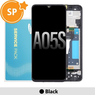 Tecguru-Samsung Galaxy A05s A057F LCD Screen Replacement Digitizer GH81-24365A (Service Pack)-Black Tecguru-Samsung Galaxy A05s A057F LCD Screen Replacement Digitizer GH81-24365A (Service Pack)-Black